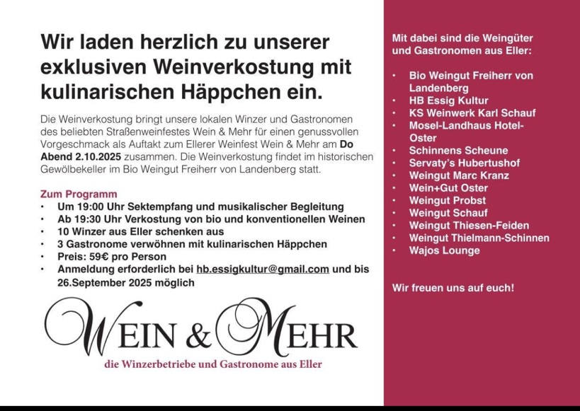 Wein zUSATZ