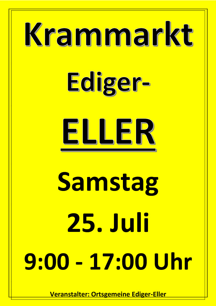 Markt Eller 2026 Markt Eller 2026